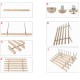 Soporte AGC para bobinas de hilo de montaje