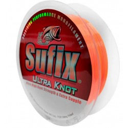 Nylon Sufix Ultra Knot 150m yellow/orange