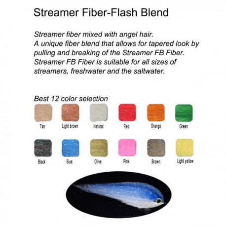 Pack 12 colores Fibras streamer AGC