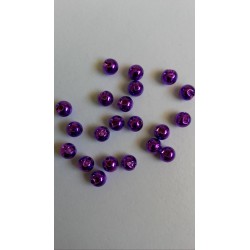Bola tungsteno plus purpura anodizado