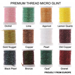Pack Hilo glitter AGC 10 colores 30 m