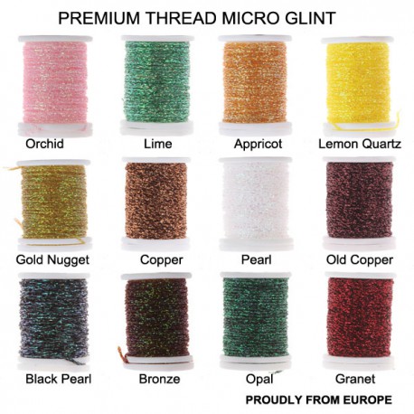 Pack Hilo glitter AGC 10 colores 30 m