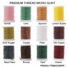 Pack Hilo AGC GLITTER 12 colores 30 m